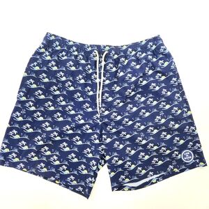 Life Is Good Swim Trunks Size Large Color Navy